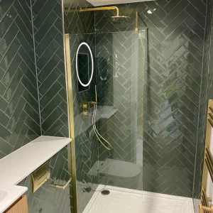 Bathroom tiling