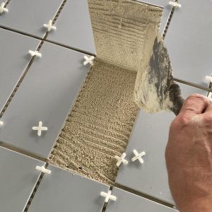 Full bedded adhesive 1